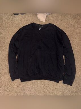 Classic Women’s Black Crewneck Sweater